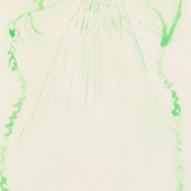 Chris Ofili "Green Riann" Aquatint, 2008