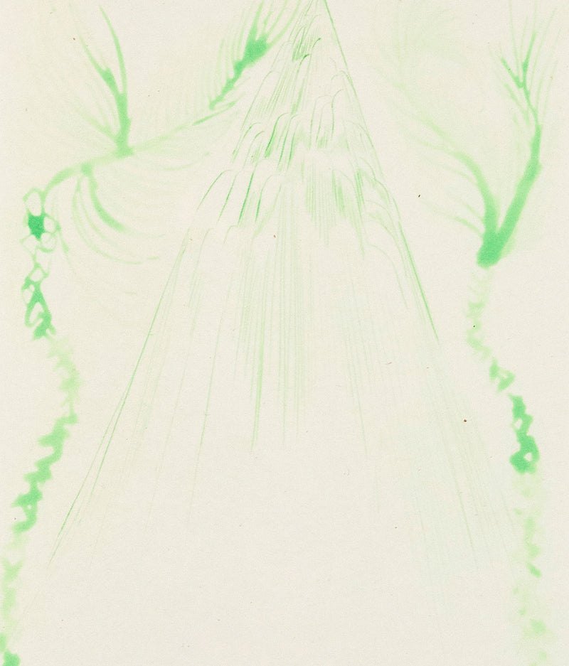 Chris Ofili "Green Riann" Aquatint, 2008