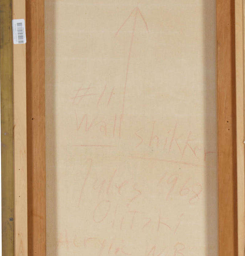 JULES OLITSKI "WALL SHIKKER" 1968