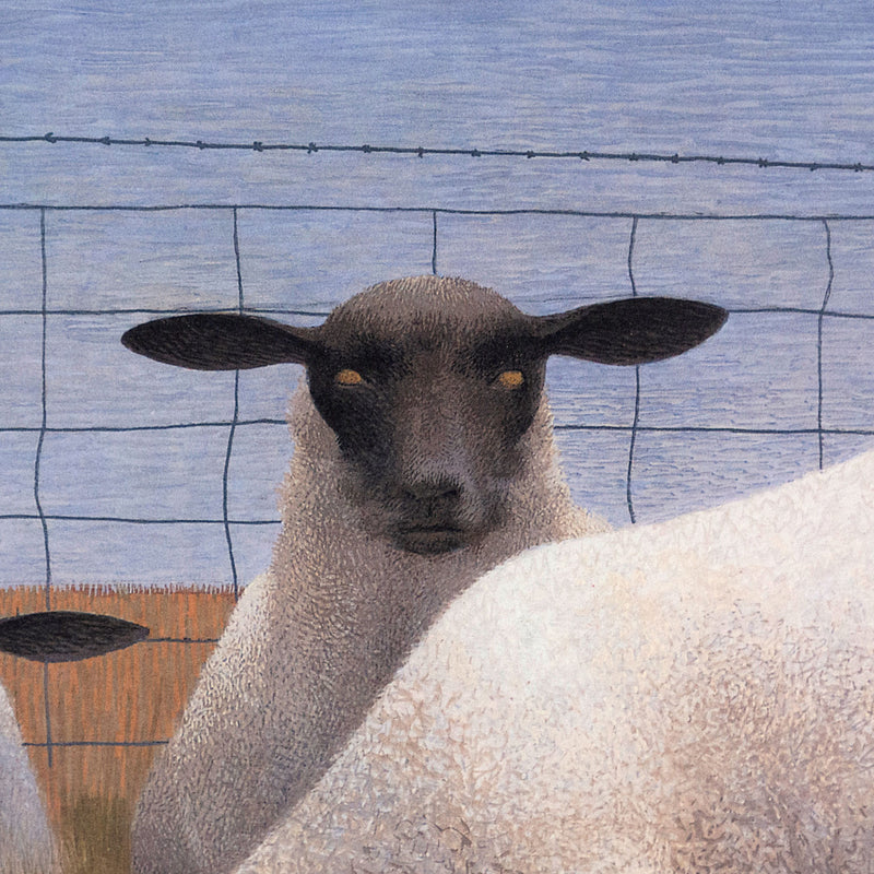 Alex Colville "Three Sheep" Lithograph, 1954