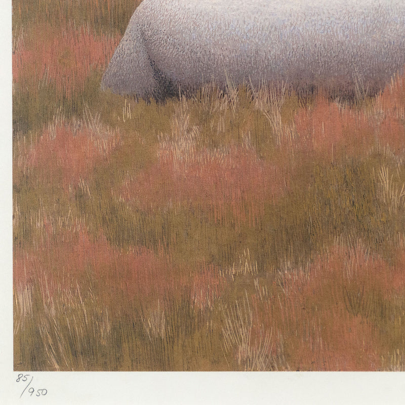 Alex Colville "Three Sheep" Lithograph, 1954