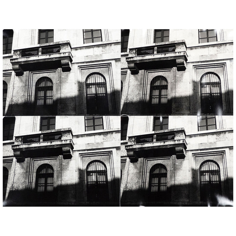 ANDY WARHOL "BUILDING FACADE" STITCHED PHOTO, 1976