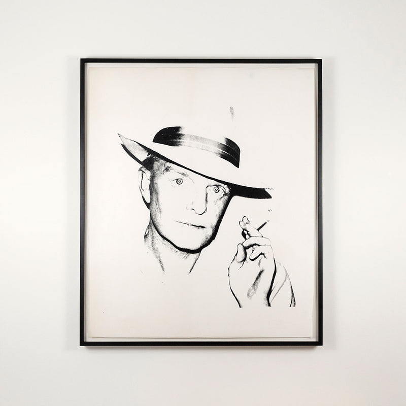 ANDY WARHOL "TRUMAN CAPOTE" SCREENPRINT, 1979