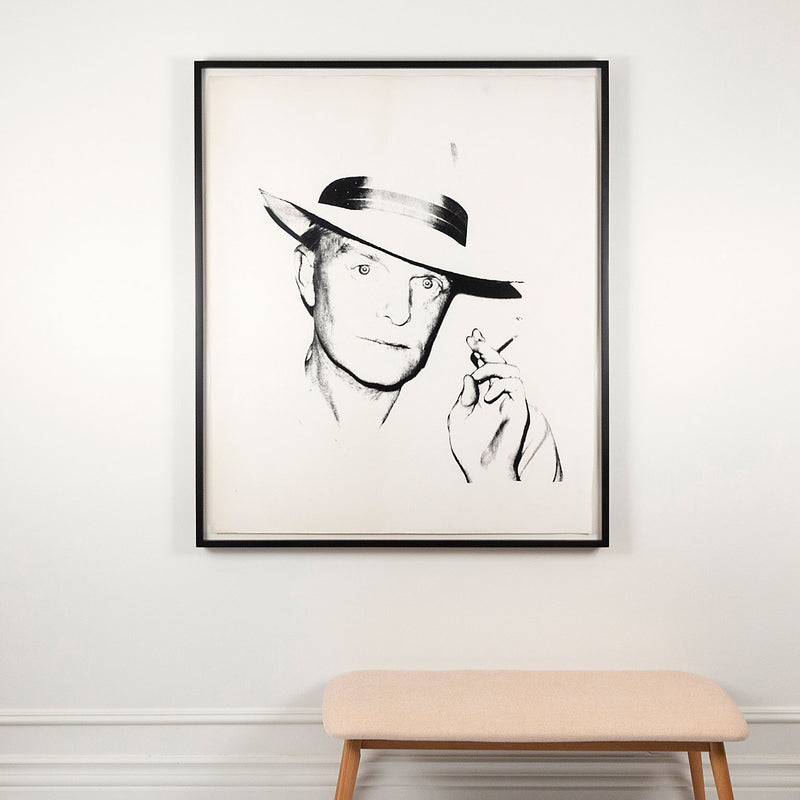 ANDY WARHOL "TRUMAN CAPOTE" SCREENPRINT, 1979