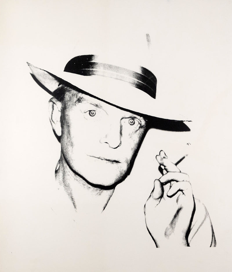 ANDY WARHOL "TRUMAN CAPOTE" SCREENPRINT, 1979