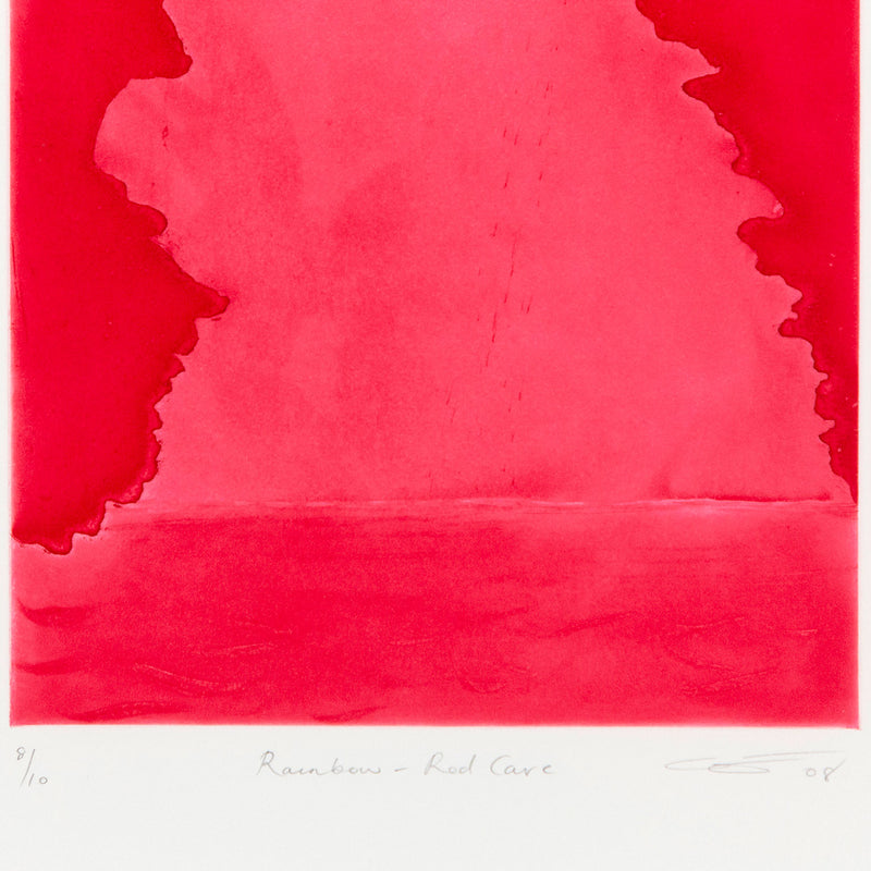 CHRIS OFILI "RED CAVE" AQUATINT, 2008