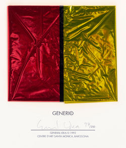 General Idea "GENERI©" Mylar balloon, 1992