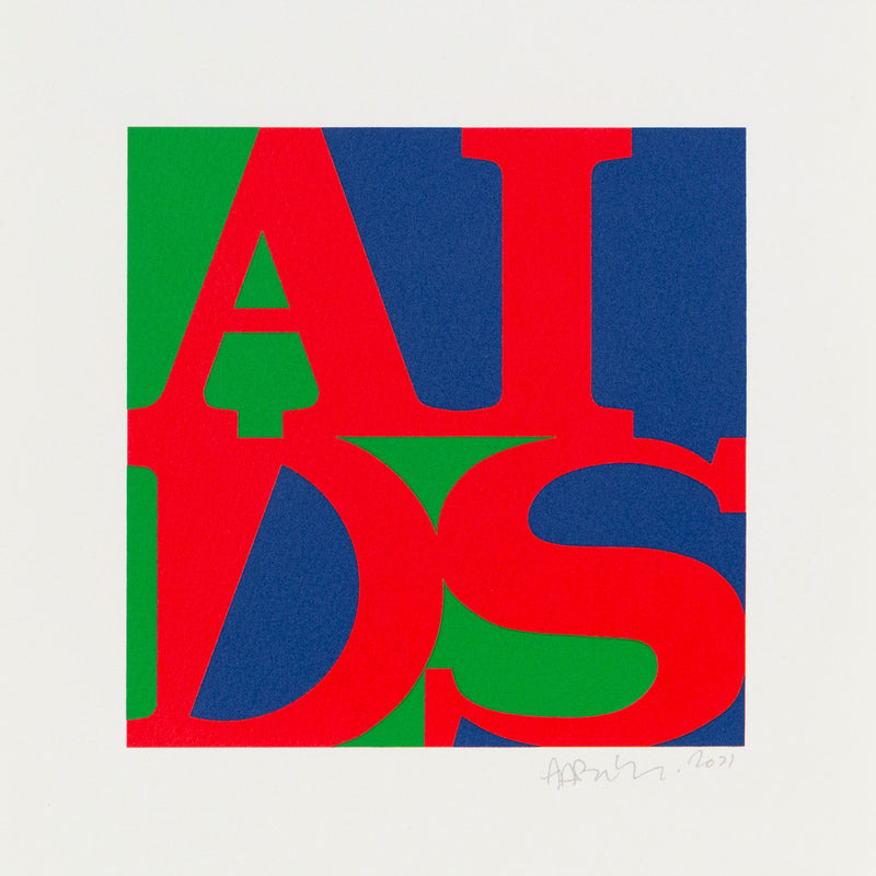 GENERAL IDEA "AIDS" SILKSCREEN, 2021