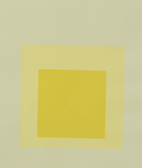 Famous mid-century American artist Josef Albers "Homage to the Square" 1964