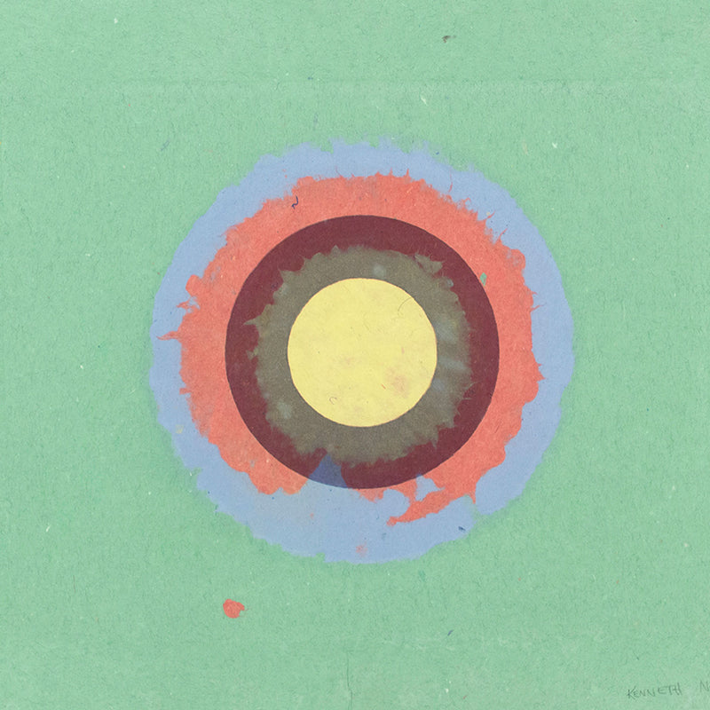 KENNETH NOLAND "SEA FOAM CIRCLE II", 1978