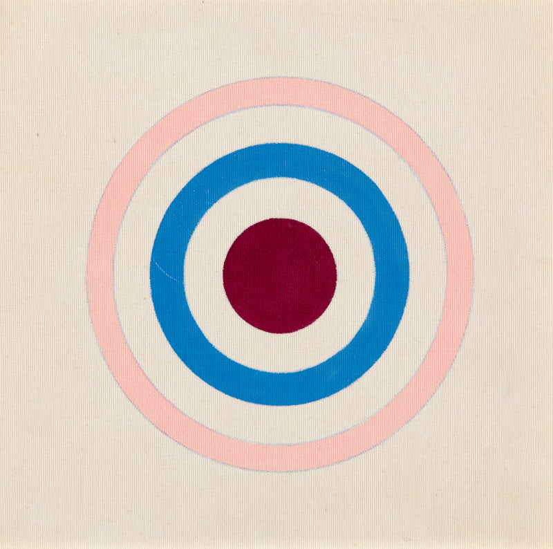 KENNETH NOLAND "PAINTED BOOK - BORDEAUX", 1977