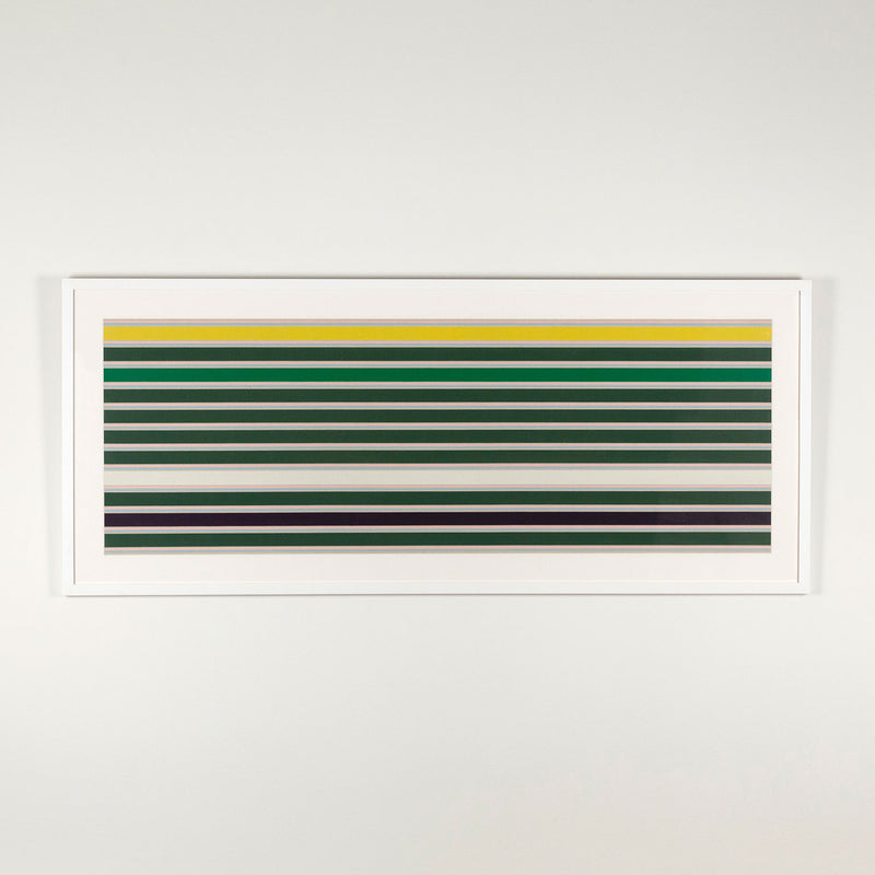 Kenneth Noland "Shadow Line" Screenprint, 1968