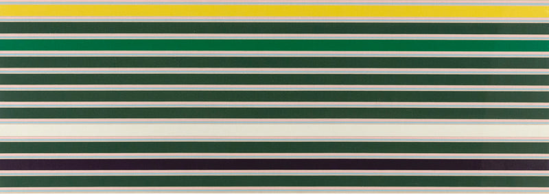 Kenneth Noland "Shadow Line" Screenprint, 1968