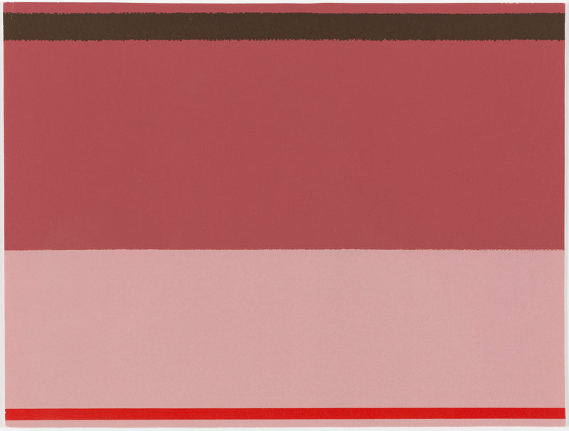 KENNETH NOLAND "STOCKHOLM" SCREENPRINT, 1973