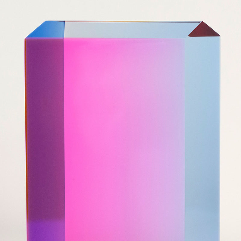 Vasa Mihich "Pink Brick House" Neon acrylic sculpture, 2004.