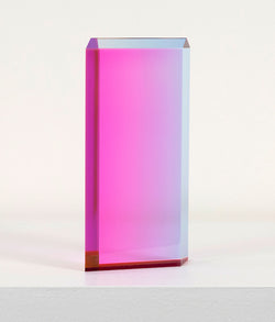 Vasa Mihich "Pink Brick House" Neon acrylic sculpture, 2004.