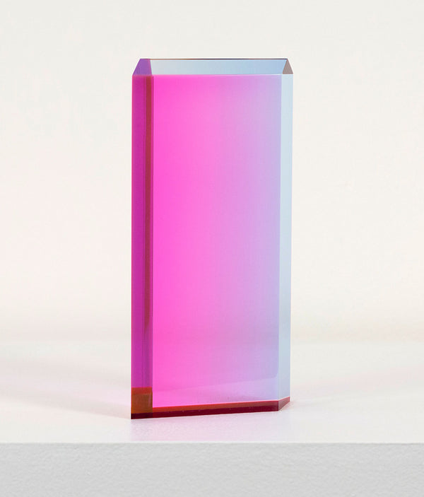 Vasa Mihich "Pink Brick House" Neon acrylic sculpture, 2004.