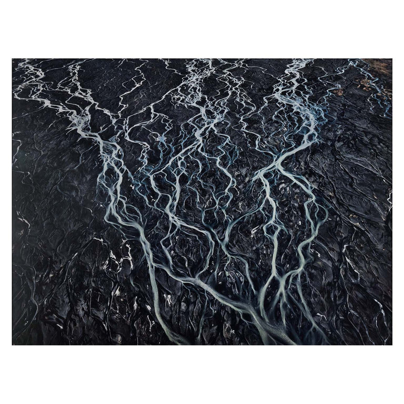 Edward Burtynsky "Markarfljót River #2, Southern Region, Iceland" 2012