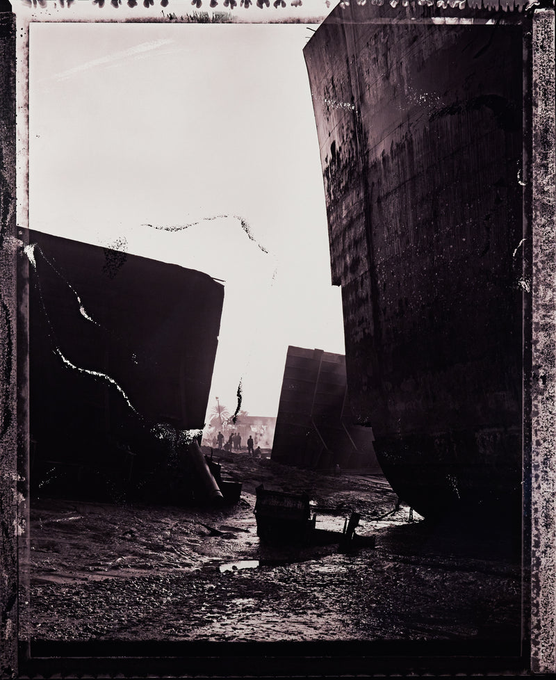 Edward Burtynsky "Shipbreaking 2 Field Proof" 2001, Pentimento Project