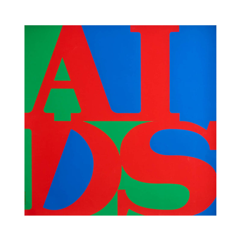 GENERAL IDEA "AIDS" SCREENPRINT, 1987