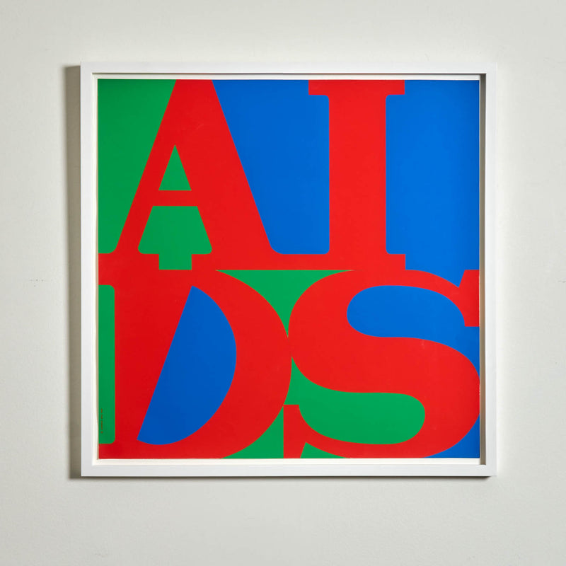 GENERAL IDEA "AIDS" SCREENPRINT, 1987