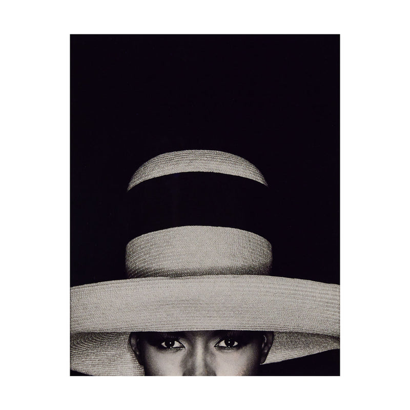 GREG GORMAN "GRACE JONES WITH HAT" 1991