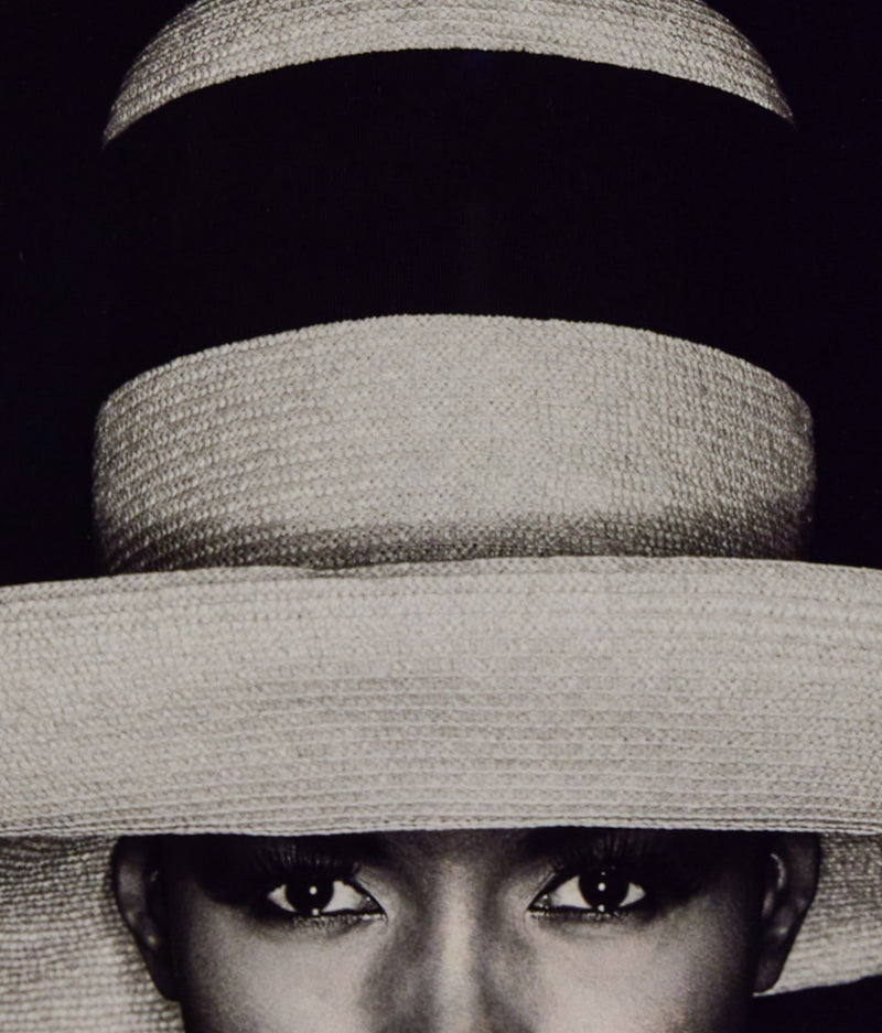 GREG GORMAN "GRACE JONES WITH HAT" 1991