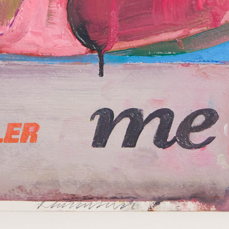 Famous British artist Harland Miller "Me" 2019