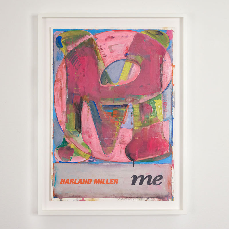 Famous British artist Harland Miller "Me" 2019