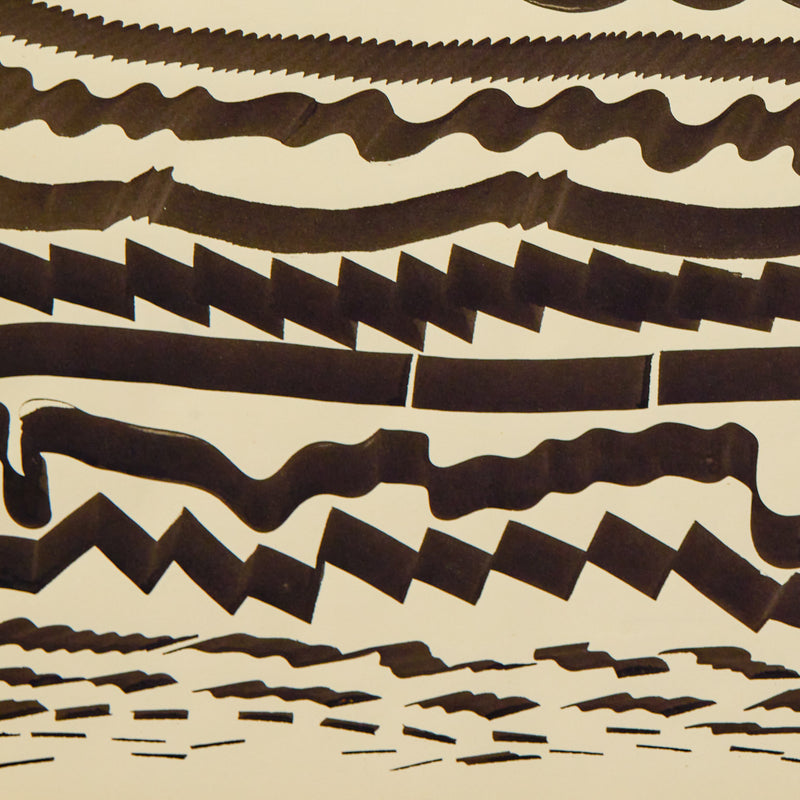 HAROLD TOWN "OCEAN #3" DRAWING, 1979