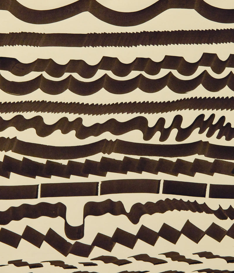 HAROLD TOWN "OCEAN #3" DRAWING, 1979