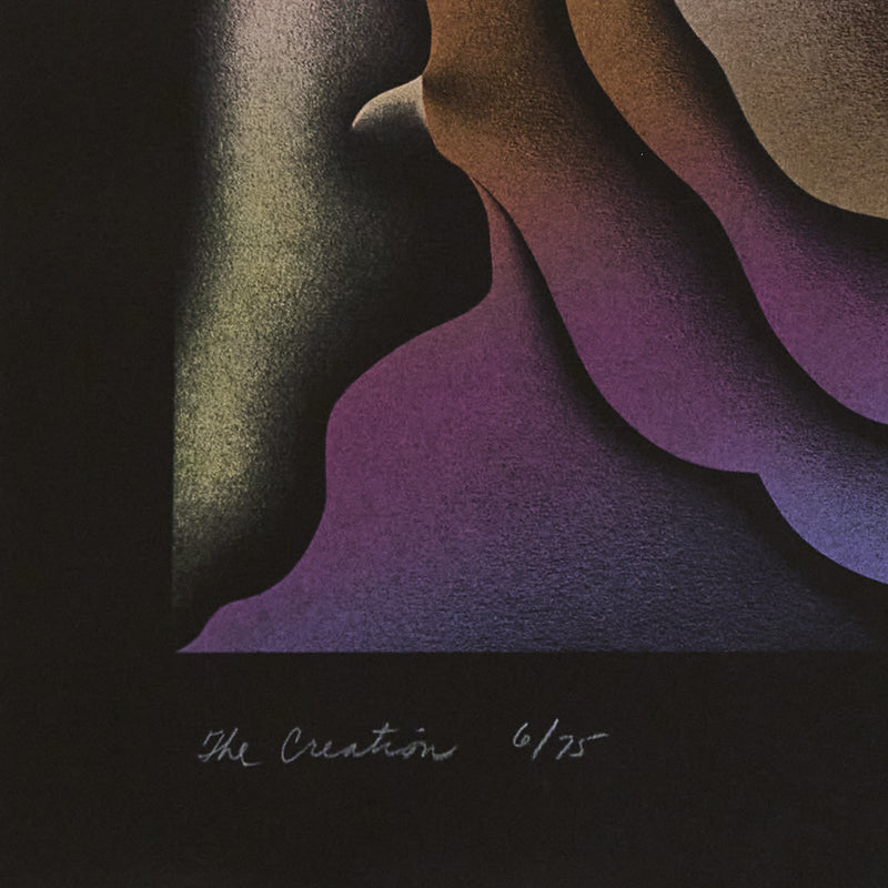 JUDY CHICAGO "THE CREATION" SERIGRAPH, 1985