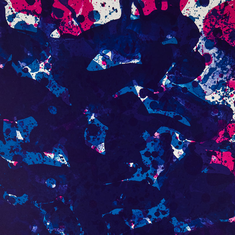 Sam Francis "Untitled" Lithograph, 1972