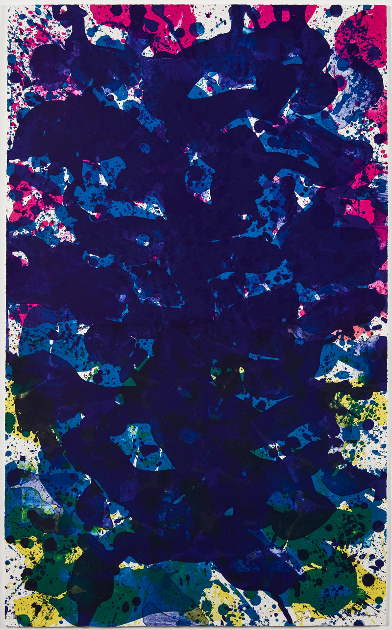 Sam Francis "Untitled" Lithograph, 1972