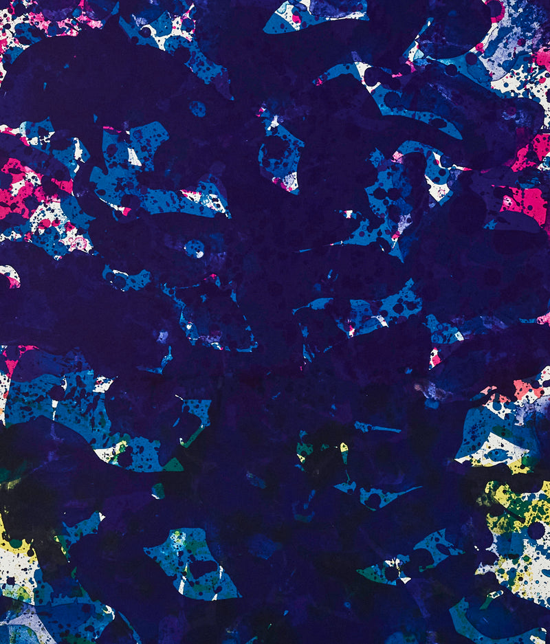 Sam Francis "Untitled" Lithograph, 1972