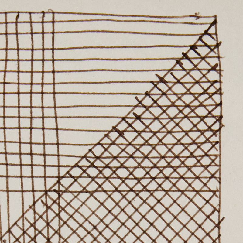 SOL LEWITT "PREPARATORY DRAWING" 1981