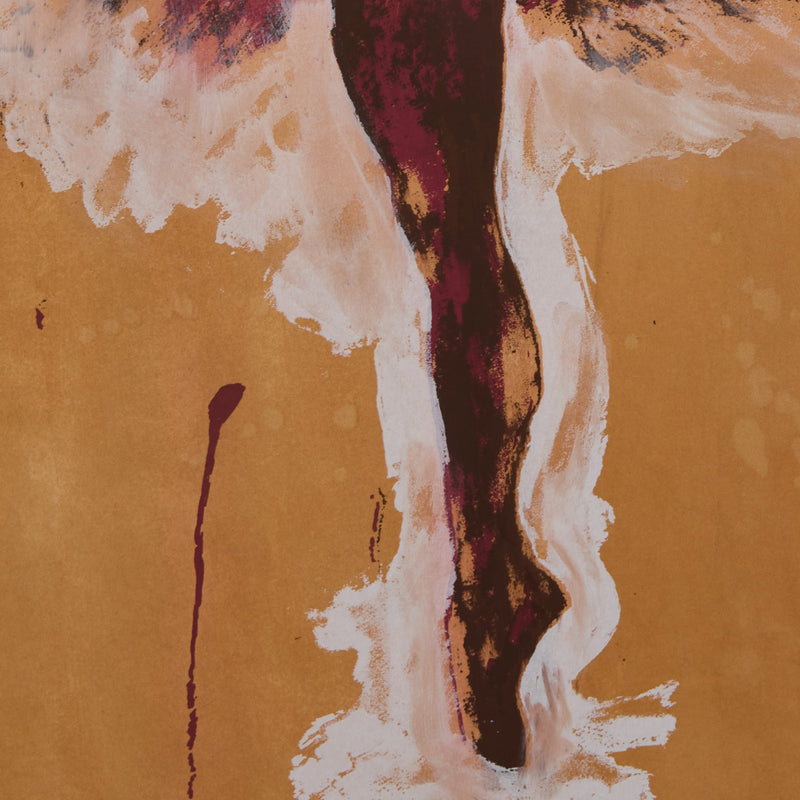 Famous Canadian figurative artist Tony Scherman "Ballerina" Screenprint, 2012