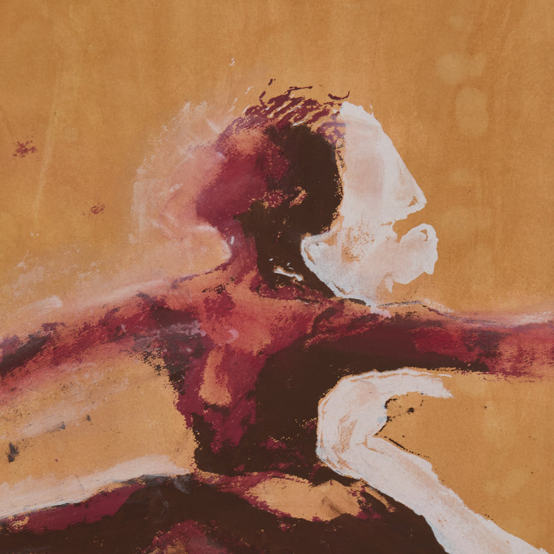 Famous Canadian figurative artist Tony Scherman "Ballerina" Screenprint, 2012