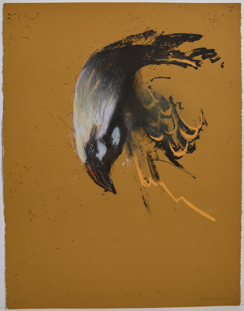 TONY SCHERMAN "EAGLE" SILKSCREEN, 2012