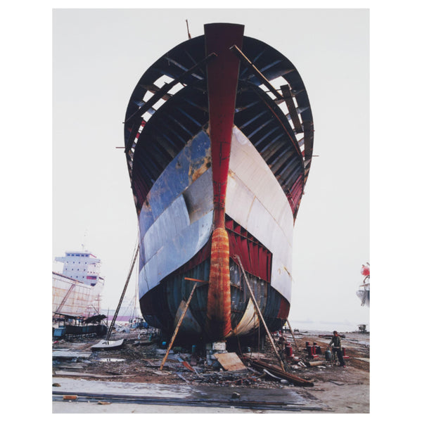 EDWARD BURTYNSKY "SHIPYARD #13, CHINA" 2005