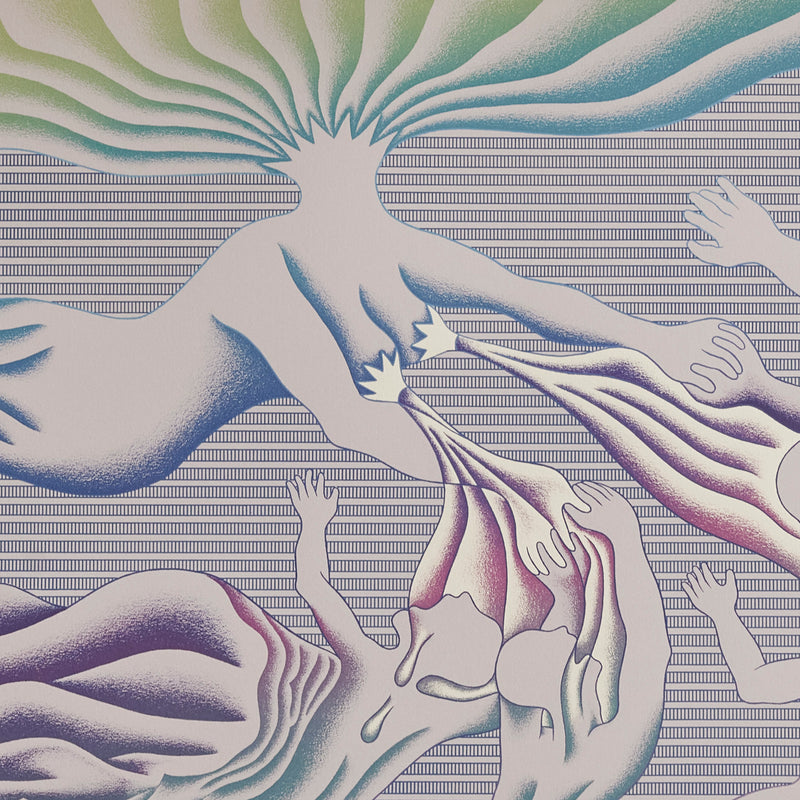 Judy Chicago "Guided by Goddesses" The Birth Project, 1985