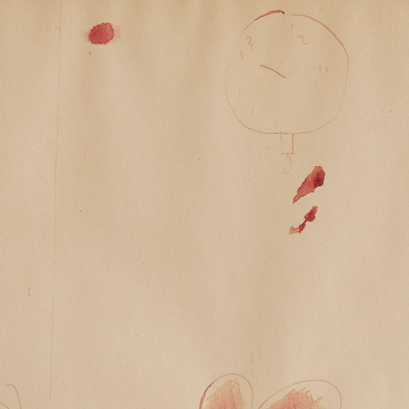 Joyce Wieland "Heart Factory" Ink on paper, 1961