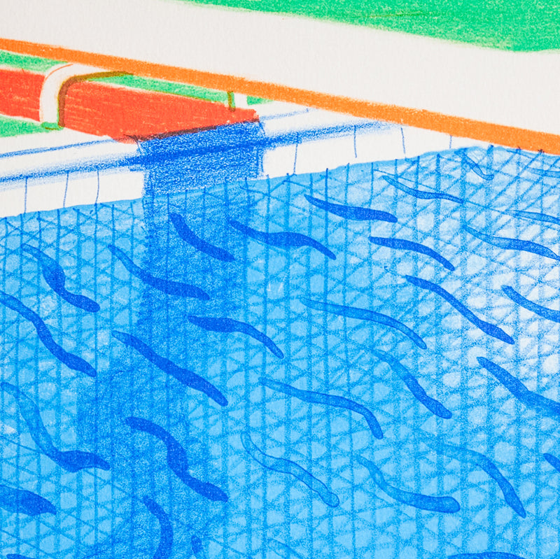 DAVID HOCKNEY "PAPER POOLS" 1980