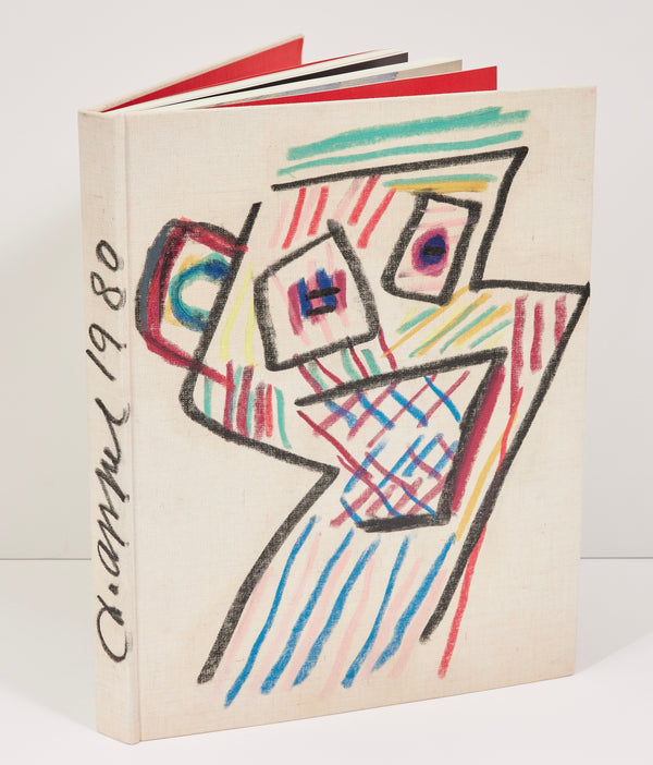 KAREL APPEL "PAINTED BOOK" 1980