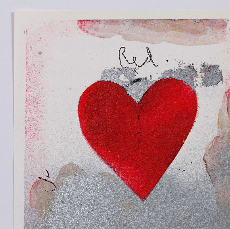 Jim Dine - The Black and Red Heart for Sale
