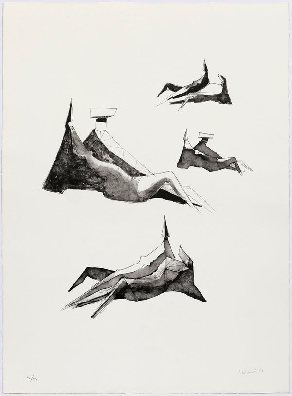 Lynn Chadwick prints Reclining Figures 1971 Caviar20